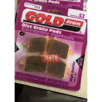 ราคา GOLDFREN ผ้าเบรค Suzuki GSX-R1000 / BMW HP4 / M4 (8599842117)