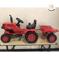 ราคา rabbittoys รถแบตเตอรี่เด็ก รถแทรกเตอร์ มีกะบะพ่วง 224 (5145835218)