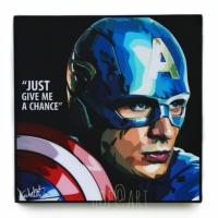 ราคา Captain America #1 กัปตันอเมริกา​ Avengers อเวนเจอร์​ marvel รูปภาพ​ติด​ผนัง​ pop art กรอบรูป มาร์เวล แต่งบ้าน ของขวัญ (4133180506)