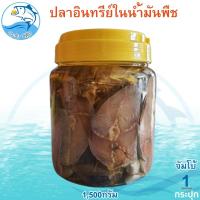 ราคา ปลาอินทรีย์เค็มในน้ำมันพืช (จัมโบ้) 1,500กรัม 1กระปุก ปลาอินทรีย์ในน้ำมันพืช ปลาอินทรีย์น้ำมันพืช (25666258266)