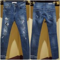 ราคา ยีนส์มือสองสภาพ 95%ยี่ห้อ plac เอว 29 นิ้ว (5751264928)