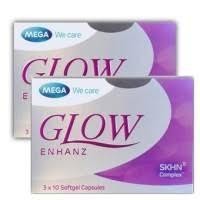 ราคา Mega We Care Glow enhanz แพ็ค 2แถม 1 (640956680)