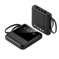 ราคา เพาเวอร์แบงค์20000mAh สี่สายในตัว แบตสำรอง fast charge แบตสำรองมือถือ ของแท้ ที่ชาร์ตแบตสํารอง แบตเตอรี่สำรอง powerbank (21490661685)
