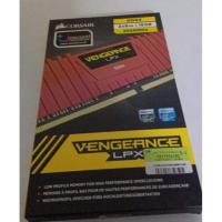 ราคา CORSAIR RAM PC DDR4 16GB/2666MHZ CL16 (8GBX2) VENGEANCE LPX (RED) (5739126680)