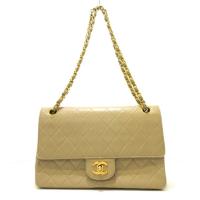ราคา สินค้ามือสอง CHANEL shoulder bag beige (25680348440)
