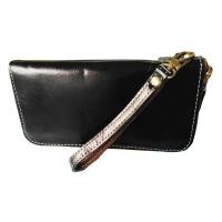 ราคา Lupadu กระเป๋าสตางค์ยาว หนังวัวแท้ พร้อมซิปรอบ ใส่บัตร 16 ใบ มีซิปใส่เหรียญ สีดำ (7449560255)