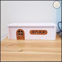 ราคา กล่องเก็บปลั๊กไฟ มินิมอล โรงงานเอง พร้อมส่ง กล่องเก็บสายไฟ กล่องปลั๊ก ที่เก็บปลั๊ก พร้อมฝาปิด PD10 (22462106045)