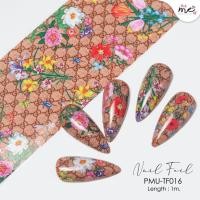 ราคา Transfer Foil ฟอยล์ติดเล็บ Gucci Flower (Brandname) TF016 (23713631955)