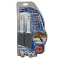 ราคา Ring X แปรงขัดชักโครก ขัดห้องน้ำขัดส้วม สะอาดวับ (ชุด 2 ด้าม) (19165829471)