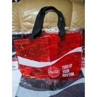 ราคา กระเป๋าโค้ก พลาสติกใบใหญ่ มีสายสะพาย (10772705409)