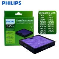 ราคา Philips GoPure ตัวกรองภูมิแพ้ Plus AFP120 Philips เครื่องฟอกอากาศในรถยนต์องค์ประกอบตัวกรองเดิมเพื่อขจัดฟอร์มาลดีไฮด์ PM2.5ACA251 CP100 Series ตัวกรองป้องกันภูมิแพ้ (26604114145)