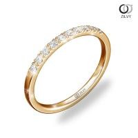 ราคา Zilvy - แหวนหญิงเพชรน้ำร้อย 0.10 กะรัต ตัวเรือนทองคำ (GR339) (5069324393)