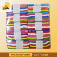 ราคา กระดาษสายรุ้ง​ 7​ สี กระดาษย่นสายรุ้ง 70 เส้น (3515699176)