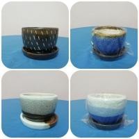 ราคา กระถางเซรามิก 3 นิ้ว ทรงถ้วยชาญี่ปุ่น กระถางแคคตัส (2408114824)