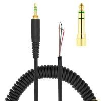 ราคา Bei Coiled สายหูฟังพร้อมปลั๊ก 3 5 มม.และ 6 5 มม.สําหรับ -Beyerdynamic DT 770 770PRO 990PRO หูฟัง (26150007939)