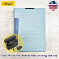ราคา Jabra® Elite 4 True Wireless Earbuds Noise Canceling, Dark Gray หูฟังบูลทูธไร้สาย ตัดเสียงรบกวนแบบแอคทีฟ (25172868747)