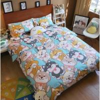 ราคา ชุดเครื่องนอนครบชุด6 ชิ้น รวมผ้านวม ลายการ์ตูนแมวเหมียว #004 (3367377789)