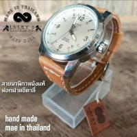 ราคา lucky8leather สายนาฬิกา หนังฟอดฝาดอิตาลี่แท้ สำหรับ seiko rolex casio handmade วินเทจ ฟรี สปริงบาร์แบบถอดเร็ว (28657573757)