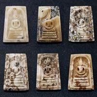 ราคา PH-500/2 หินพระธาตุเขาสามร้อยยอดแกะสลักพระสมเด็จ (6617590282)