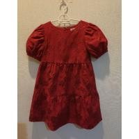 ราคา เดรสออกงานเด็กสวยหรู เดรสตรุษจีน สีแดง H&Mของแท้จากshop size 6-8 (24106194984)