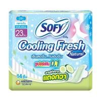 ราคา แผ่นอนามัยโซฟี คูลลิ่ง เฟรช เนเชอรัล 23 ซม. 14 ชิ้น (4528163047)