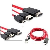 ราคา MHL Micro USB to HDMI 1080P HD สายแปลง MHL to HDTV Cable Adapter For Samsung Galaxy S3/4/5 Note 2/3/4 (2309072402)