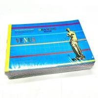 ราคา สมุดวาดเขียนเล็ก ขนาด 8/10 หนา 100 แกรม VENUS (12 เล่ม/แพ็ค) (24403490627)