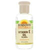 ราคา Sundown Naturals, Vitamin E Oil, 70,000 IU, 2.5 fl oz (75 ml) (1336419934)
