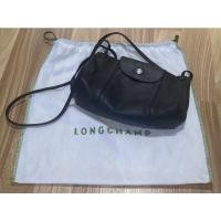 ราคา กระเป๋าสะพายข้าง Longchamp Cuir Mini หนังแกะ สีดำ (3392737057)