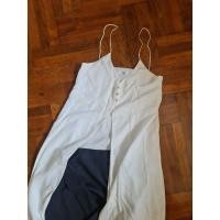 ราคา ส่งต่อ CPS CHAPS ของแท้มือสอง เสื้อสายเดี่ยวกึ่งเดรสสีขาวยาว ใส่สบายมากๆ (8018226826)