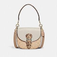 ราคา ✨️สด-ผ่อน✨️ใหม่ล่าสุด✨️COACH #CA166 Kleo Shoulder Bag 23 In Signature Chambray กระเป๋าถือหรือสะพายข้าง กระเป๋าผู้หญิง (20514896677)