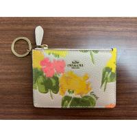ราคา มือสอง : Coach Card Holder ลายดอกไม้ (23333476596)