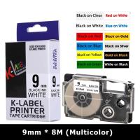 ราคา 【พร้อมส่ง】เทปฉลาก 9 มม. 12 มม. สําหรับเครื่องทําฉลาก Casio XR12WE XR12X XR12YW XR9WE XR9X XR6WE KL-60 KL-120 KL-820 (26801656062)
