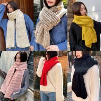 ราคา ac KOKLO.CO ผ้าพันคอไหมพรม สไตล์เกาหลี เส้นใหญ่ (11054771427)