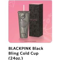 ราคา Starbucks Blackpink Black Bling Cold Cup 24oz (18691180098)
