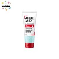 ราคา [สครับผิวหน้า ]Acne-Aid(แอคเน่เอด) Blackhead Scrub Oil Control ปริมาณสุทธิ 100 มล. [EXP.10/04/2027] (28954504907)
