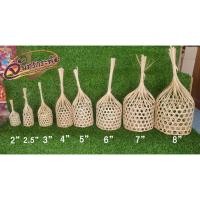 ราคา ชะลอมไม้ไผ่สานชนิดจุกขนาดต่างๆ สำหรับใส่ของ ใสไข่ ใส่ชุดสังฆทาน (3848480665)