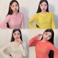 ราคา No.H489 เสื้อแขนยาวกากเพชร ผ้ายืด เสื้อผ้าแฟชั่น ใส่สบาย (28006931702)