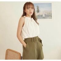 ราคา Used once - Lookbook brooklyn shorts - olive color size XS lookbooklookbook (11811192320)