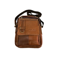 ราคา กระเป๋าหนังแท้ สะพายข้าง POLICE (8653614526)