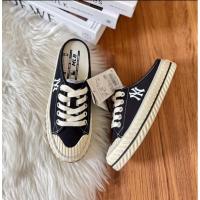 ราคา แท้ % พร้อมส่ง MLB playball origin mule รองเท้าเปิดส้น สีดำ / รองเท้า NY สินค้าของแท้ 100% จาก Shop เกาหลี (20439953392)
