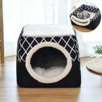 ราคา มือสองใช้ครั้งเดียว ที่นอนแมว อุโมงค์สำหรับแมว 2 in 1 พับได้ Size XL พร้อมเบาะรอง พร้อมส่ง!! (24008313128)