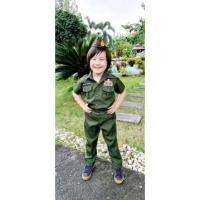 ราคา (pp)ชุดทหารบกรุ่นเล็กชาย ชุดทหาร ชุดอาชีพเด็ก (10418317045)