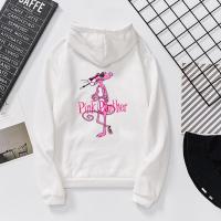 ราคา ขายดีมาก !!! เสื้อแฟชั่น มีฮูด แขนยาว กระเป๋าหน้า ลาย pink panther 8311 (1888840946)