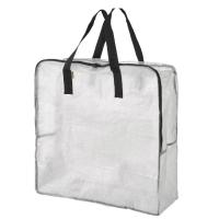 ราคา ถุงใส่ของใสหูหิ้วสีดำ IKEA (24007846737)