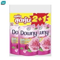 ราคา Downy ดาวน์นี่ ผลิตภัณฑ์ปรับผ้านุ่ม สูตรเข้มข้นพิเศษ การ์เด้นบลูม ถุงเติม 490 มล.แพ็ค(2+1) (28554611574)