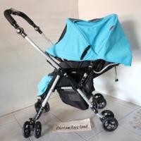 ราคา รถเข็นเด็ก ยี่ห้อ Aprica รุ่น Very mini สีฟ้า (1295035399)