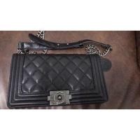 ราคา กระเป๋าkeepสีดำทรงboy (25878827884)