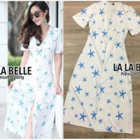 ราคา เดรสสีขาวลายปลาดาว ใส่สวยเข้ารูป อกถึง36 เอว28 สะโพก38 ยาว48 น่ารักมาก (1503534541)