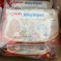 ราคา ทิชชู่เปียก baby wipes พีเจ้น pigeon 6 แถม 3 ห่อ (3720833953)